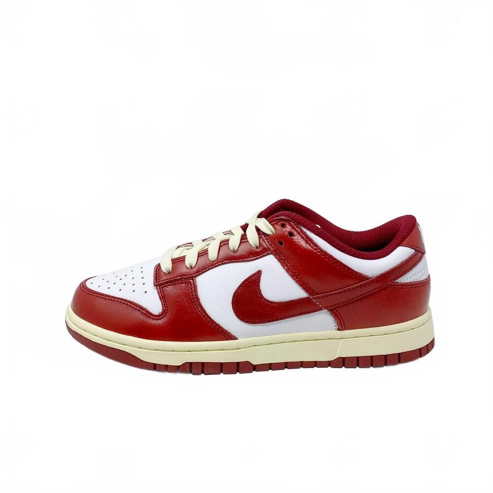 NEW NIKE women's dunk low sneakers in vintage team red - Picture 3 of 4